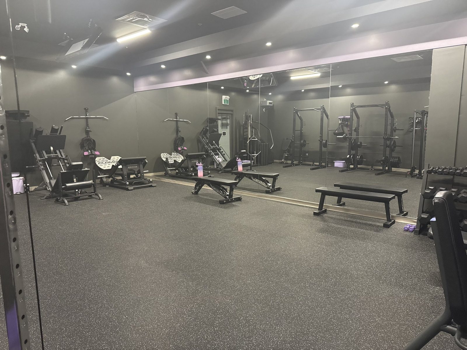 Inside the Urban Fitness Ottawa private studio in Orléans.